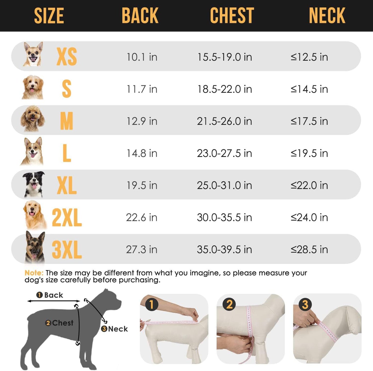 Waterproof Dog Raincoat with Clear Hood & Reflective Trim