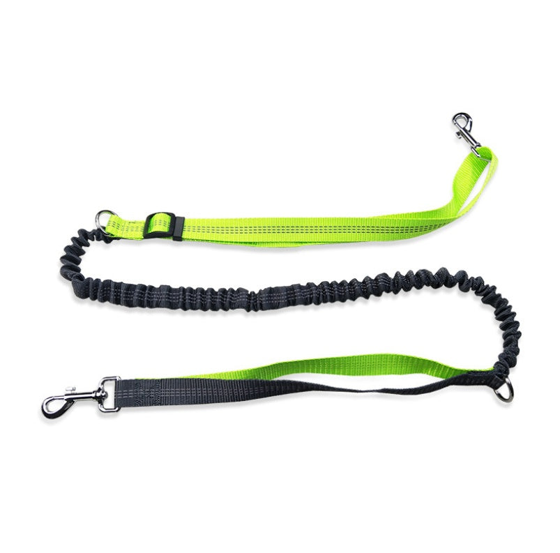 Hands-Free Dog Running Lead with Waist Belt Pack