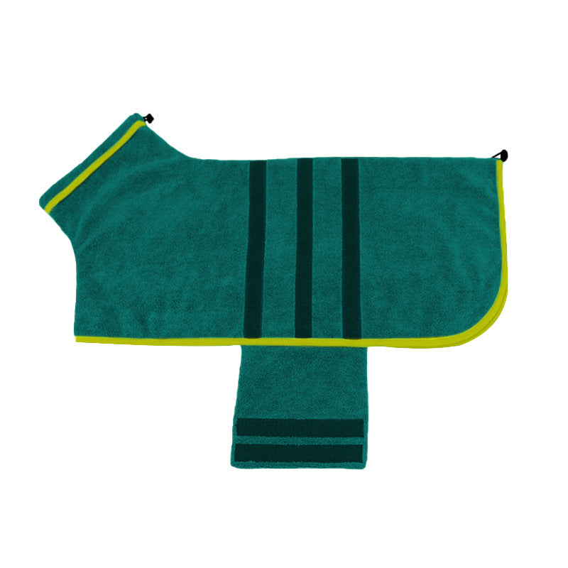 Dog Bathrobe & Towel - Quick Dry, Ultra Absorbent