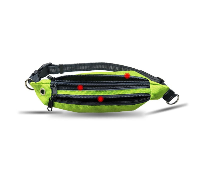 Hands-Free Dog Running Lead with Waist Belt Pack