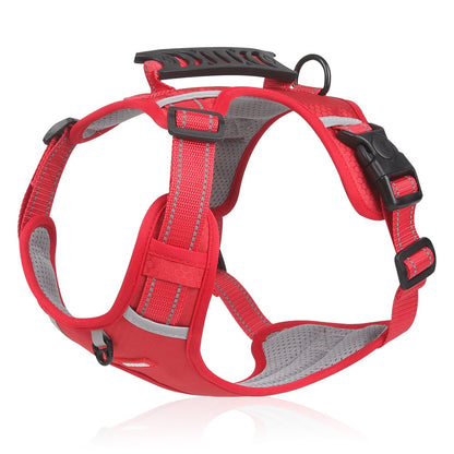 Reflective No-Pull Dog Harness with Control Handle