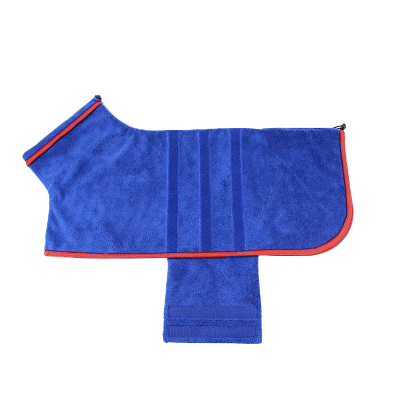 Dog Bathrobe & Towel - Quick Dry, Ultra Absorbent