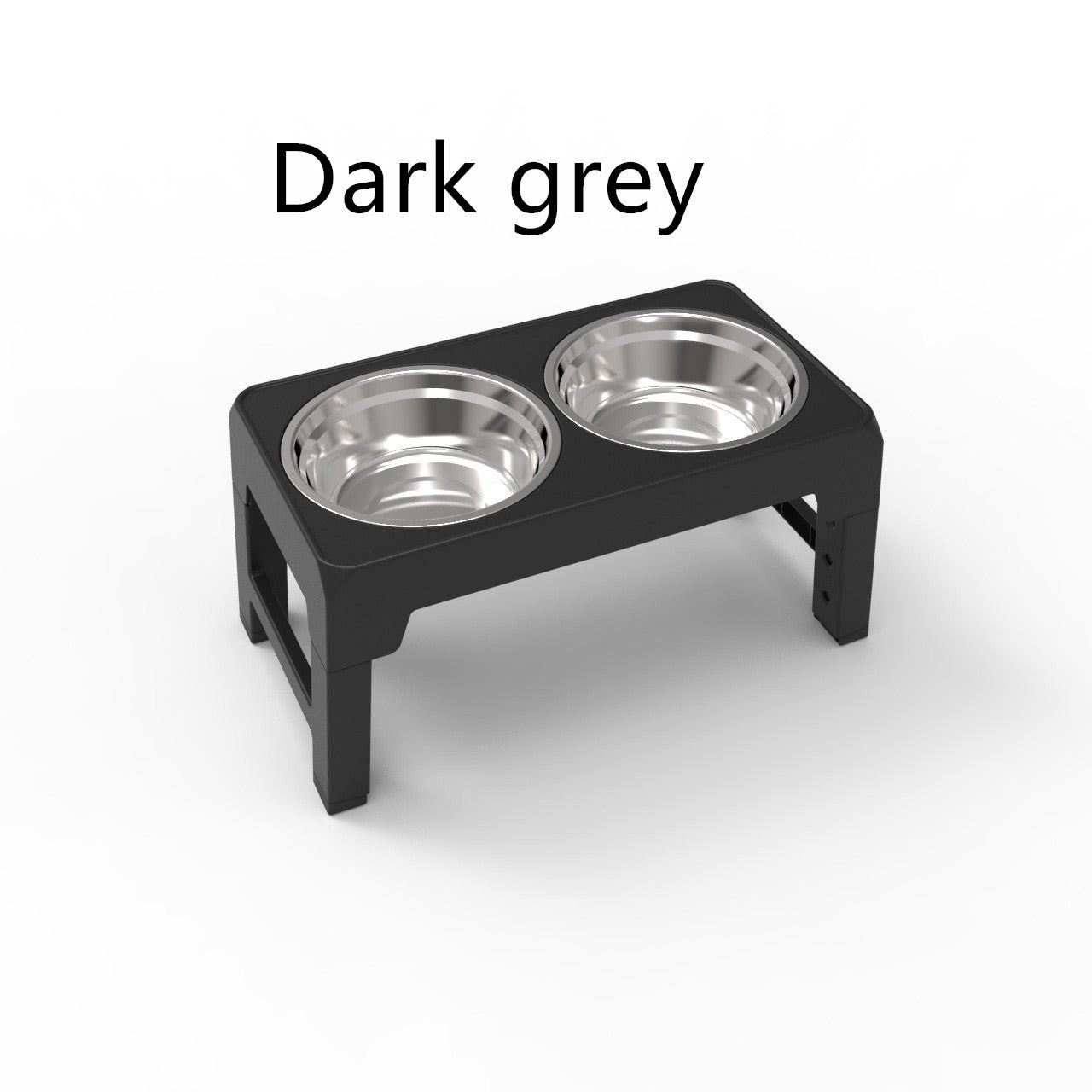 Elevated dog feeder bowl stand for food or water